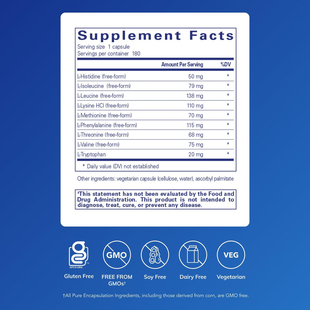 Essential Amino Acids for muscle recovery and health