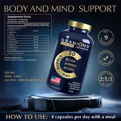 USA-made advanced amino acid complex packaging