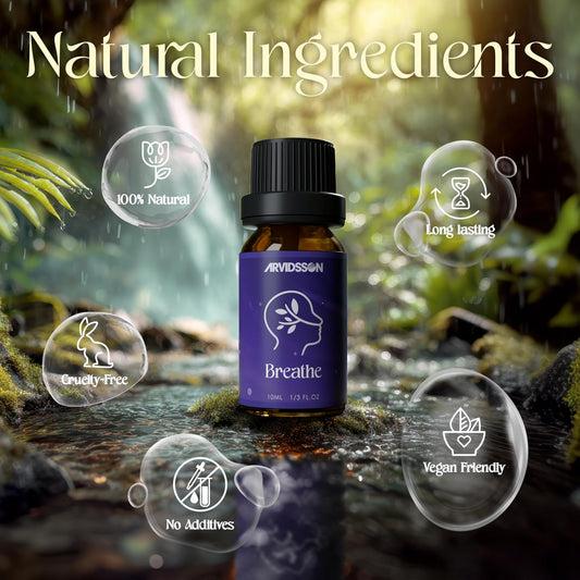 Essential oil blend Happy for diffuser and well-being aromatherapy