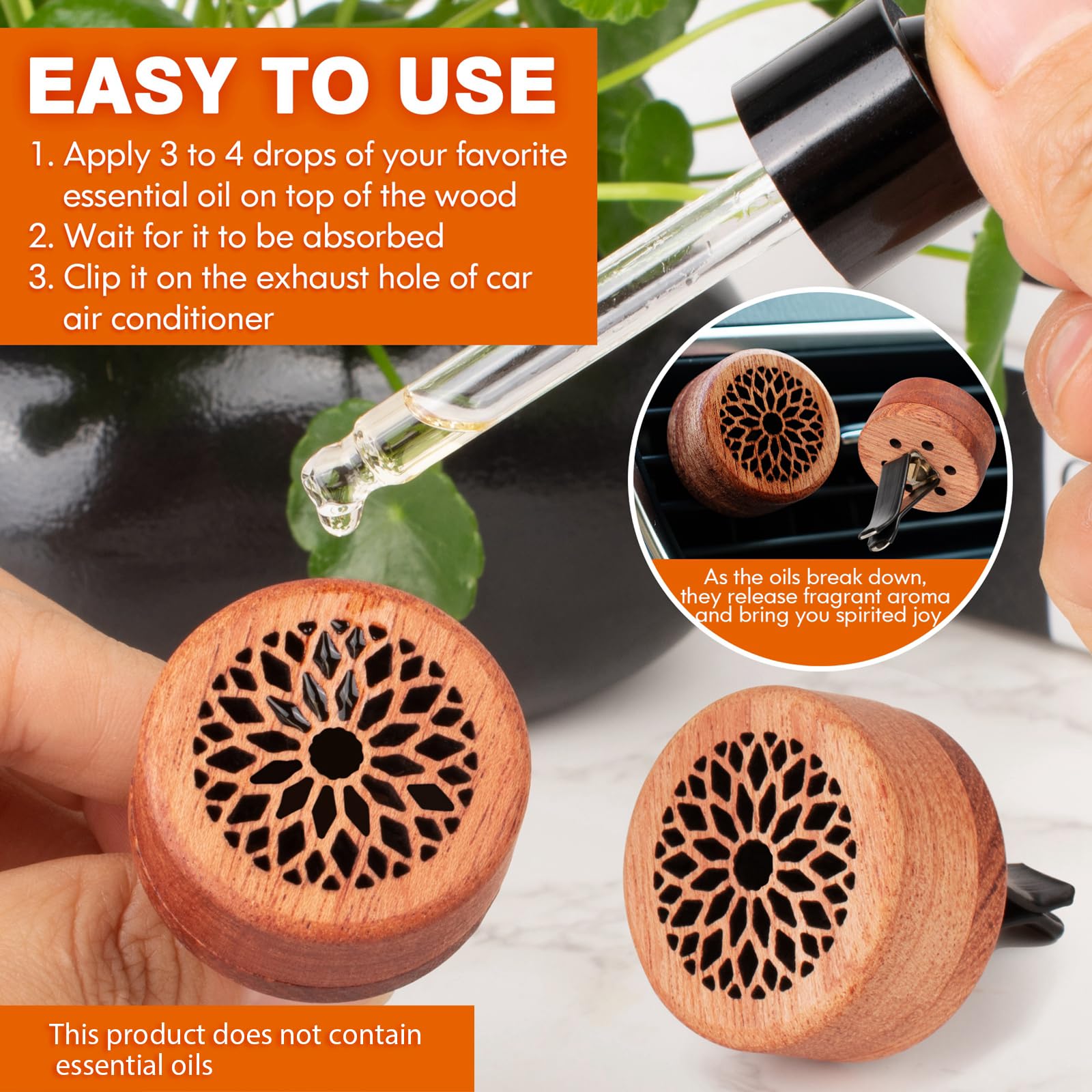 Two diffusers included in the package