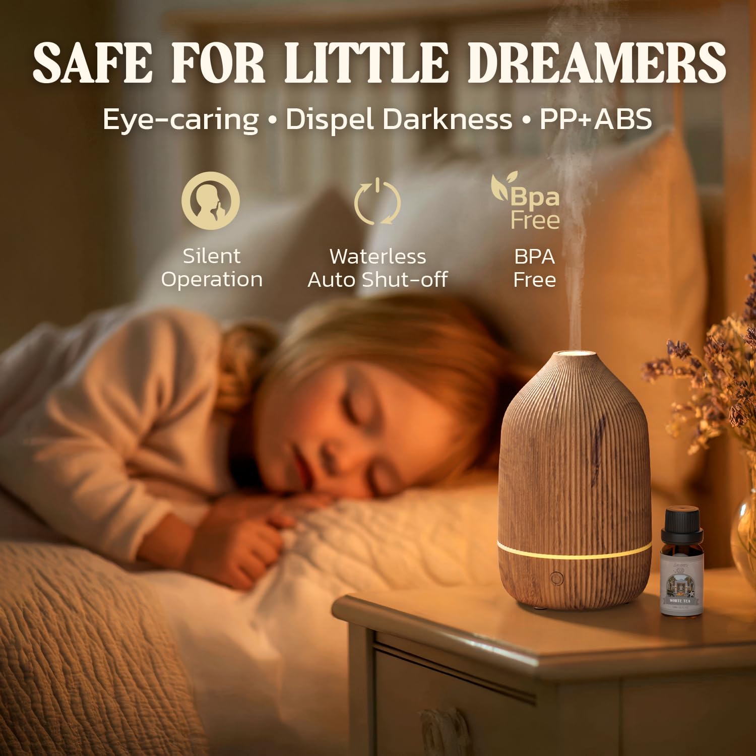 Diffuser made from BPA-free PP+ABS materials