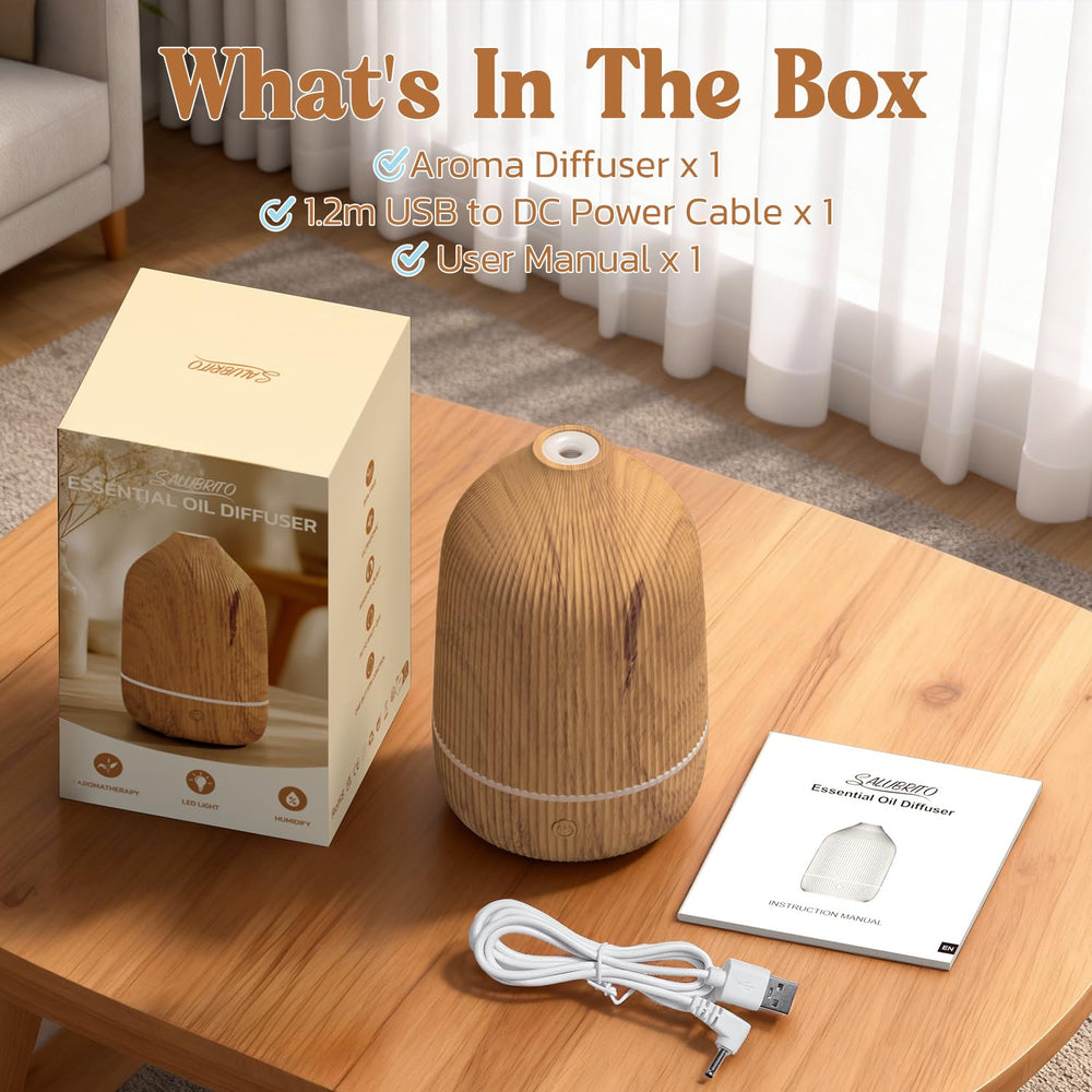 Product packaging for essential oil diffuser