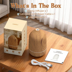 Product packaging for essential oil diffuser