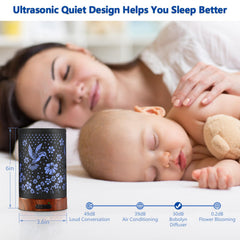 Auto-off feature and two mist modes for safety and flexibility