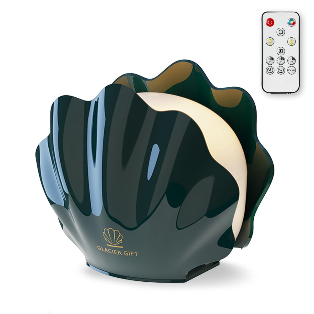 260ml essential oil diffuser in green, front view