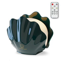 260ml essential oil diffuser in green, front view