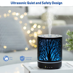 Ultrasonic diffuser emitting mist for large room