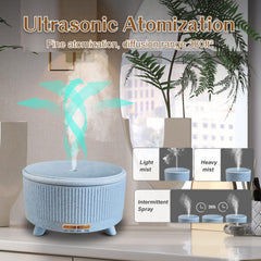 Aromatherapy diffuser showing 3 mist modes