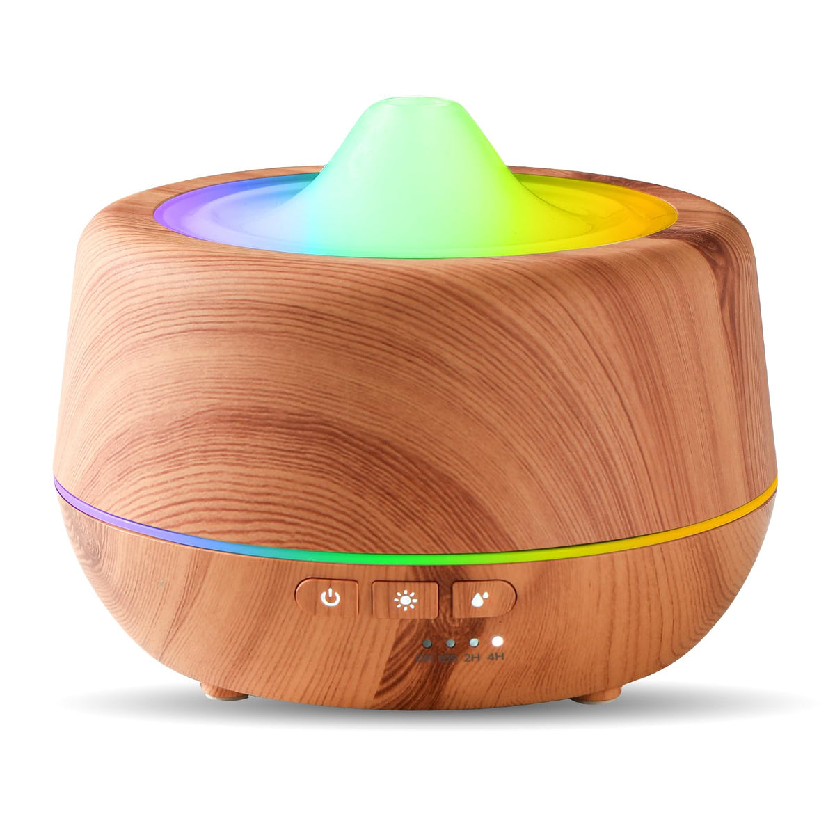 Front view of 500ml ultrasonic essential oil diffuser