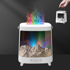 Aurora flame essential oil diffuser with 200ml capacity