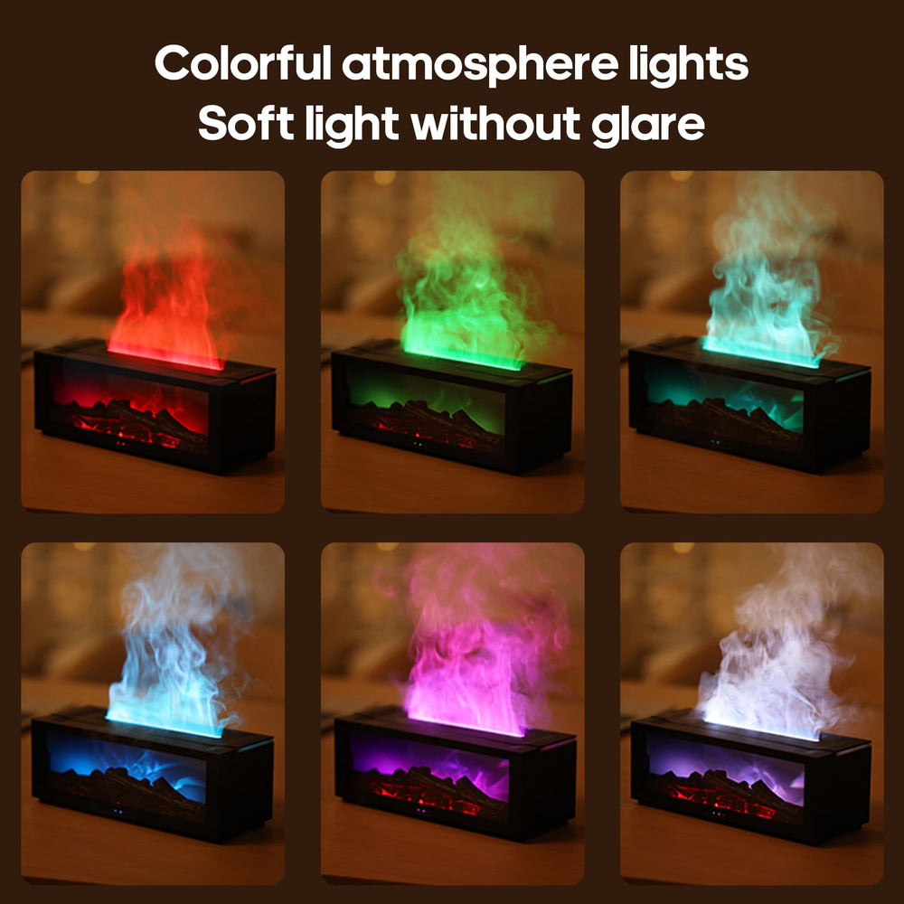 Ultrasonic diffuser releasing fragrant mist