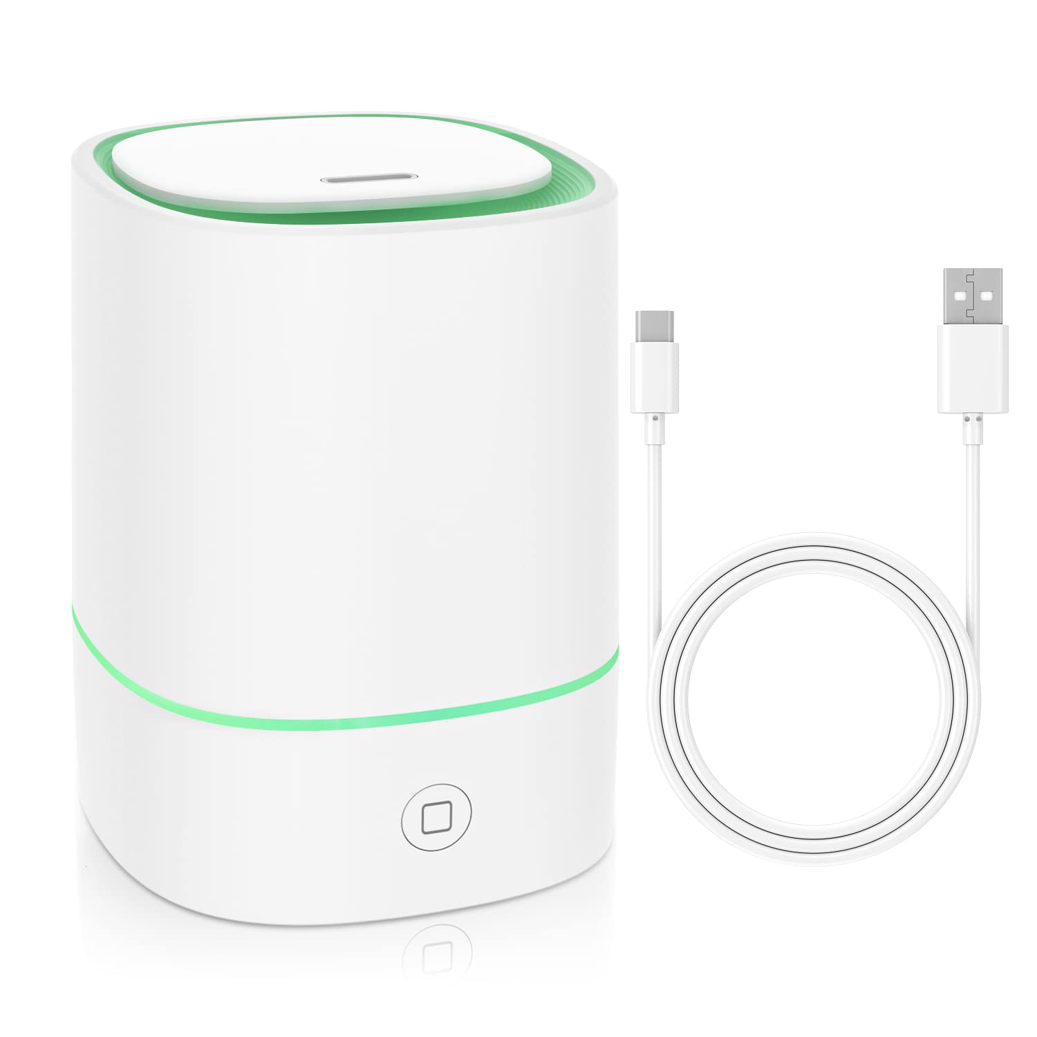 USB-powered essential oil diffuser with 150ml tank - front view