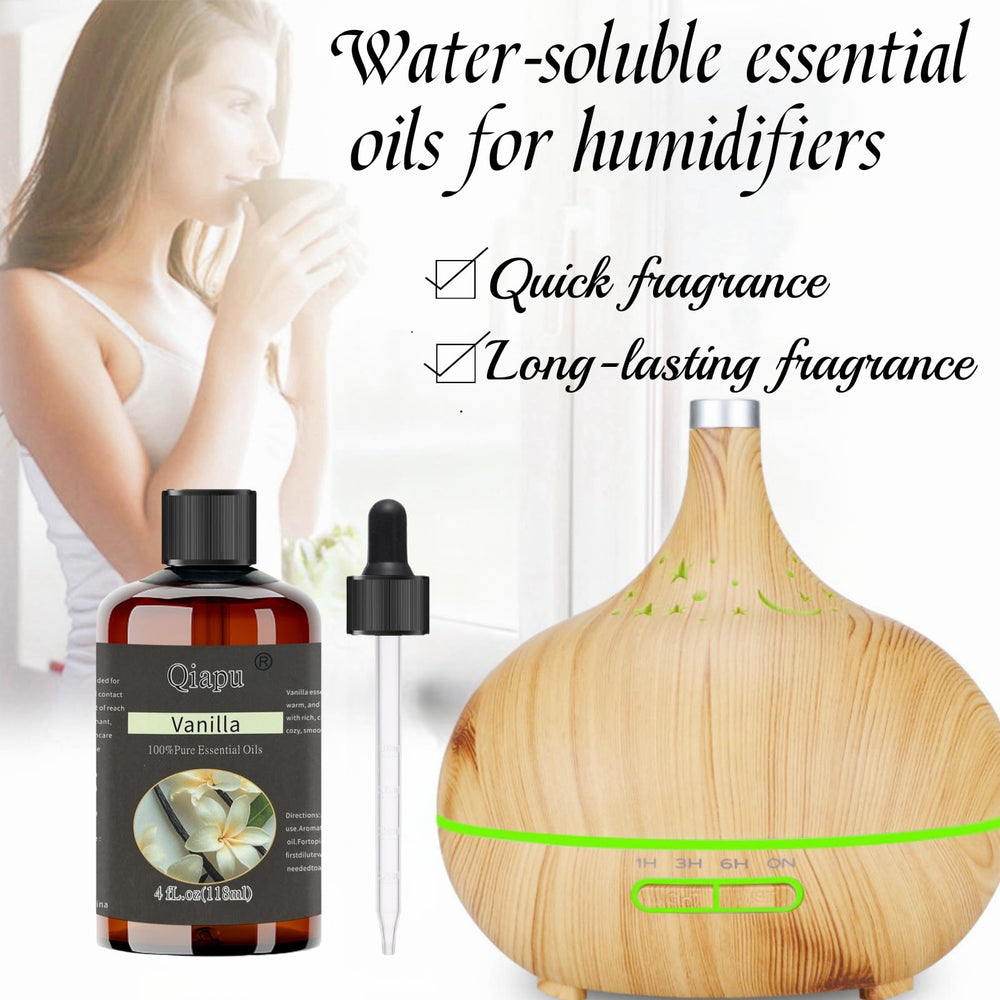 Close-up of essential oil dropper bottle
