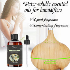 Close-up of essential oil dropper bottle