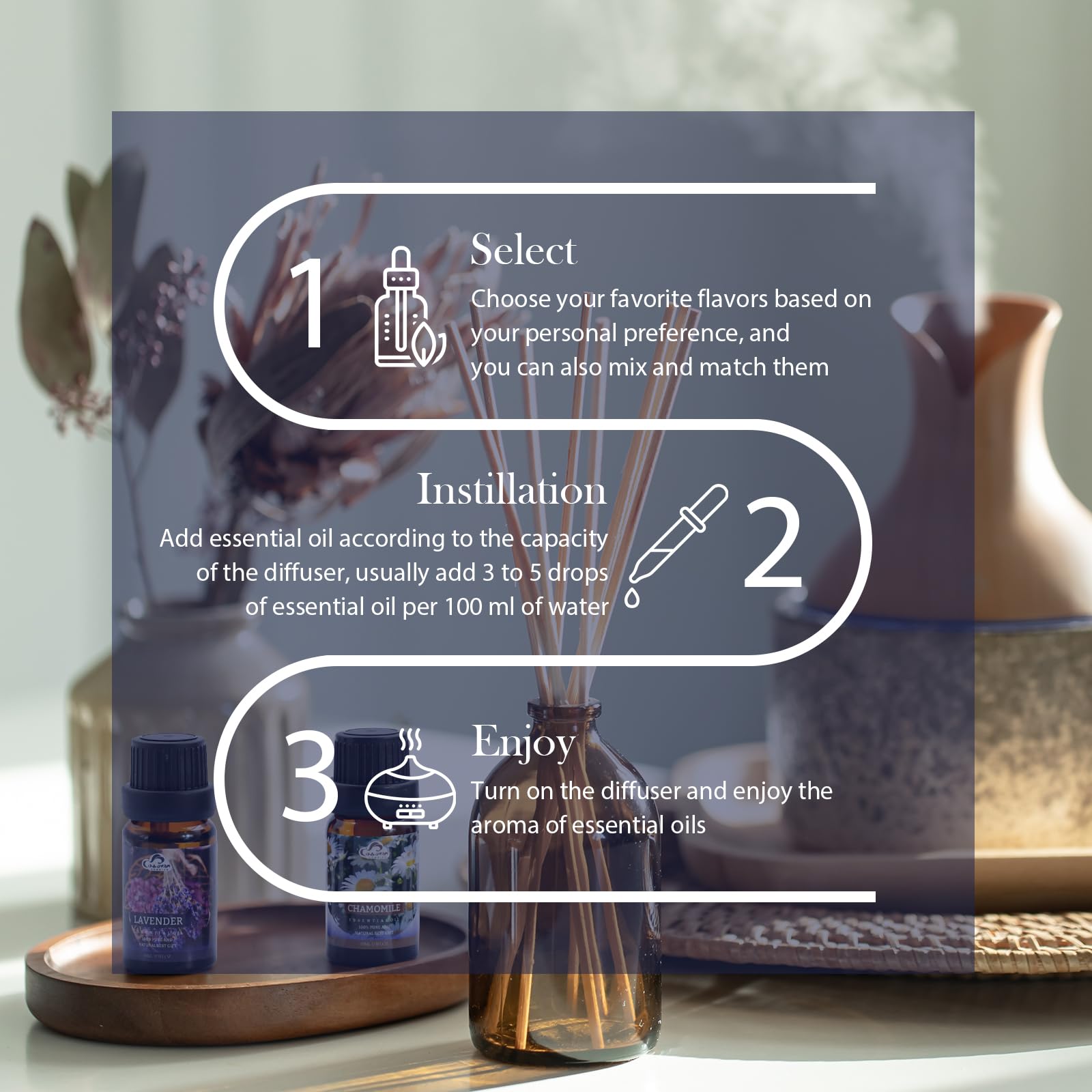 Frankincense essential oil bottle