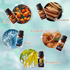 Vanilla essential oil bottle