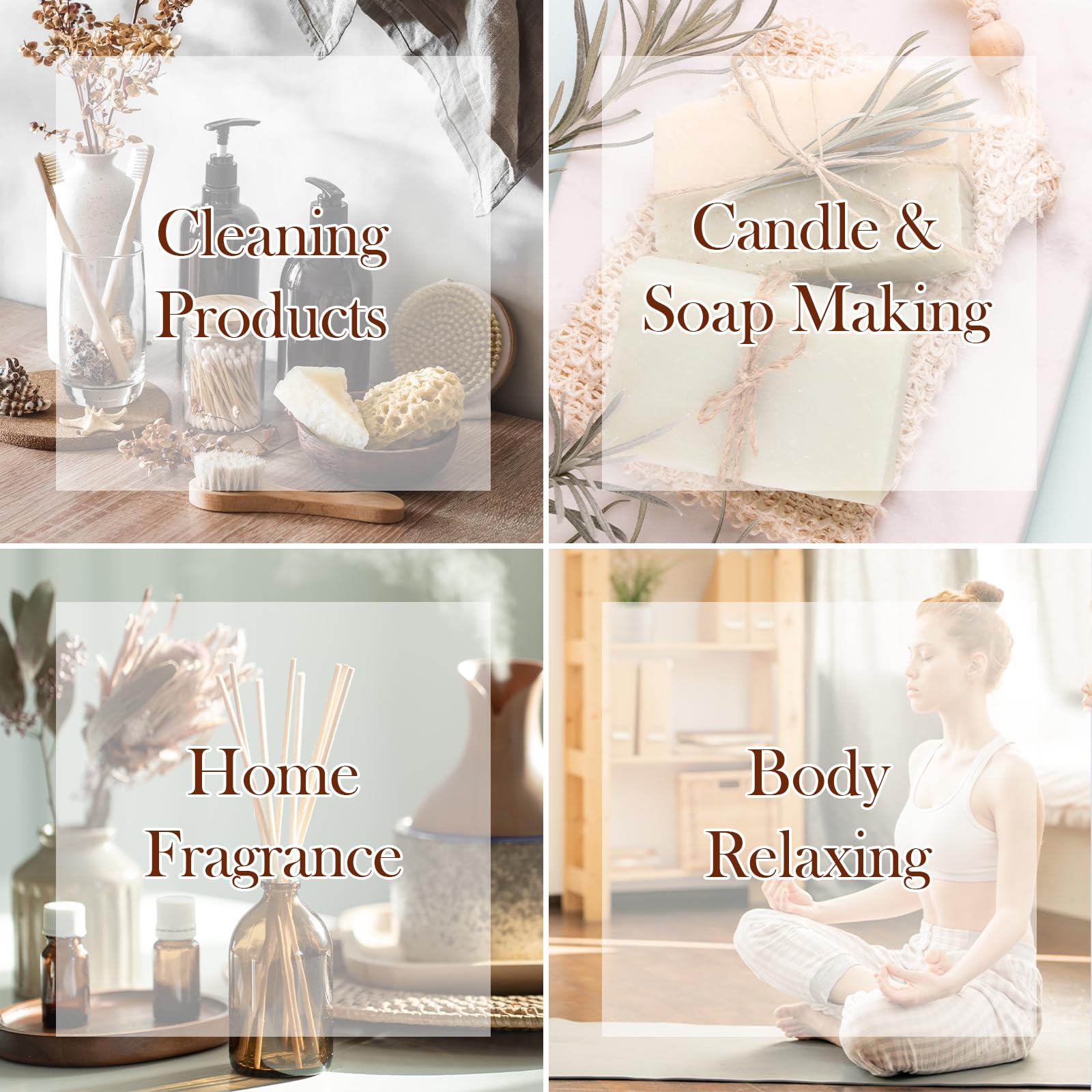 Chamomile essential oil bottle