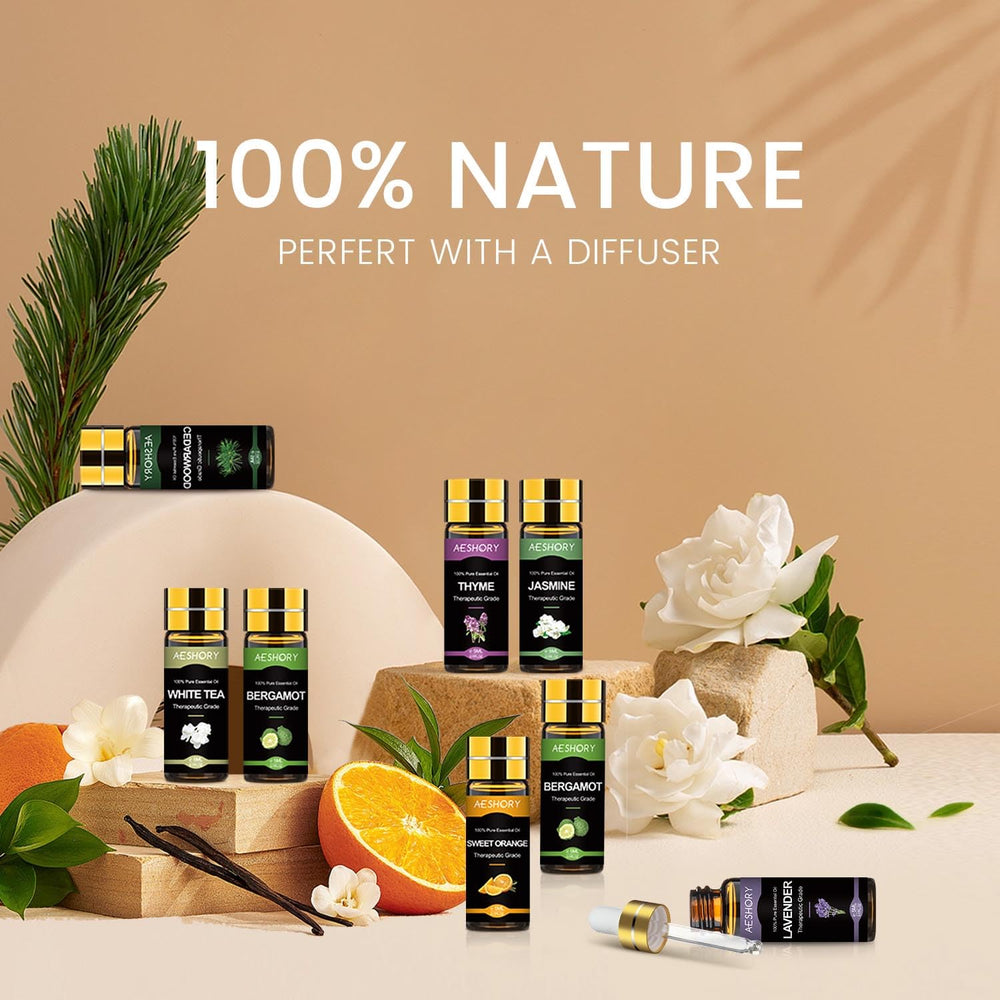 Gift-ready essential oil set packaging