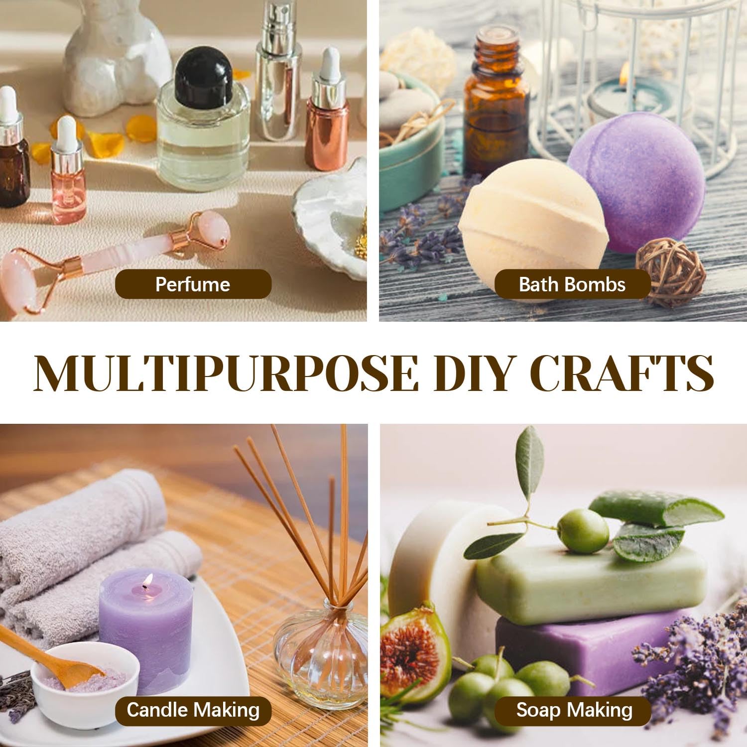 Diffuser with essential oils in use for aromatherapy