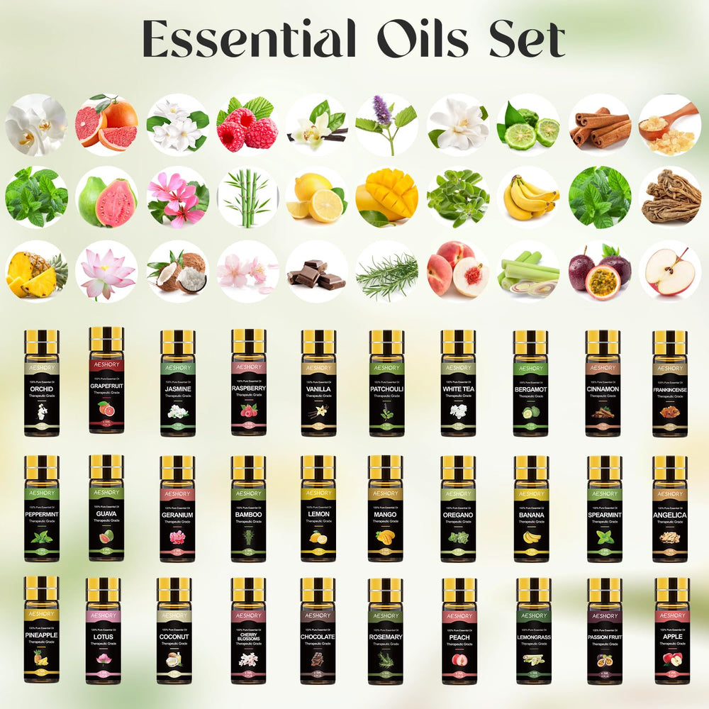 80-piece essential oil gift set ideal for Christmas