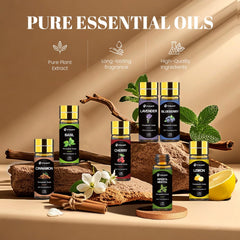 Gift-ready packaging for essential oil set in premium box