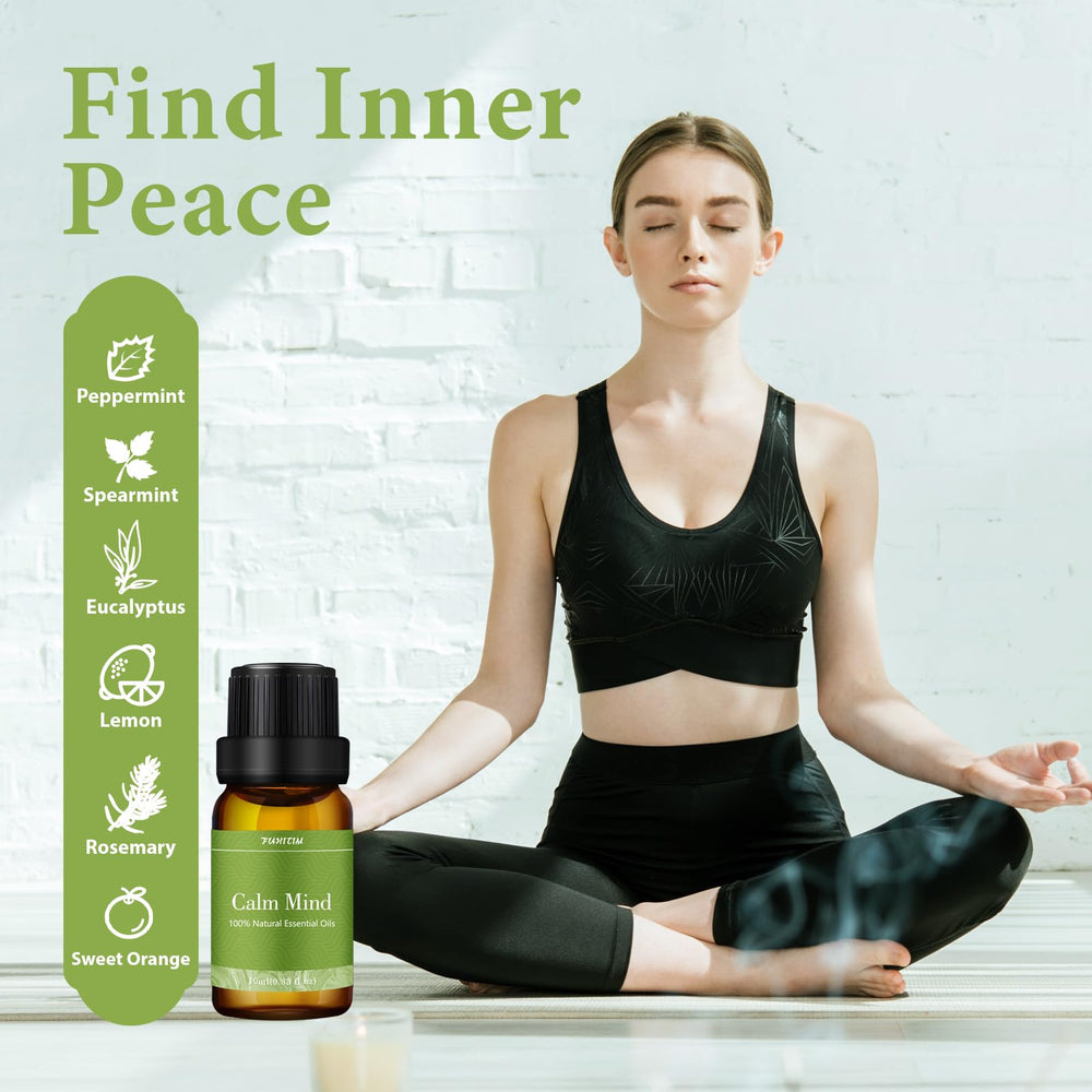 Assorted diffuser oil blends: Calming, Immunity, Relax, Mood, Fresh Air