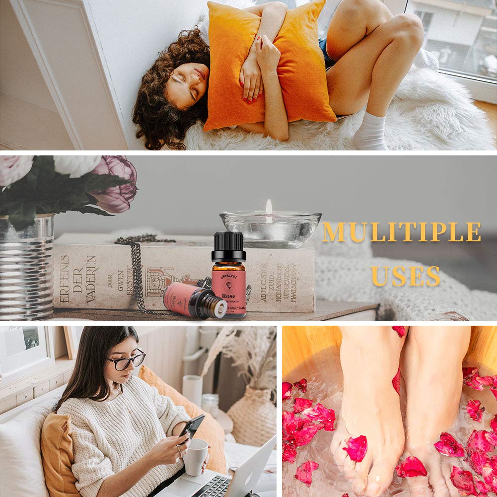 Essential oils for skincare, soaps and candles