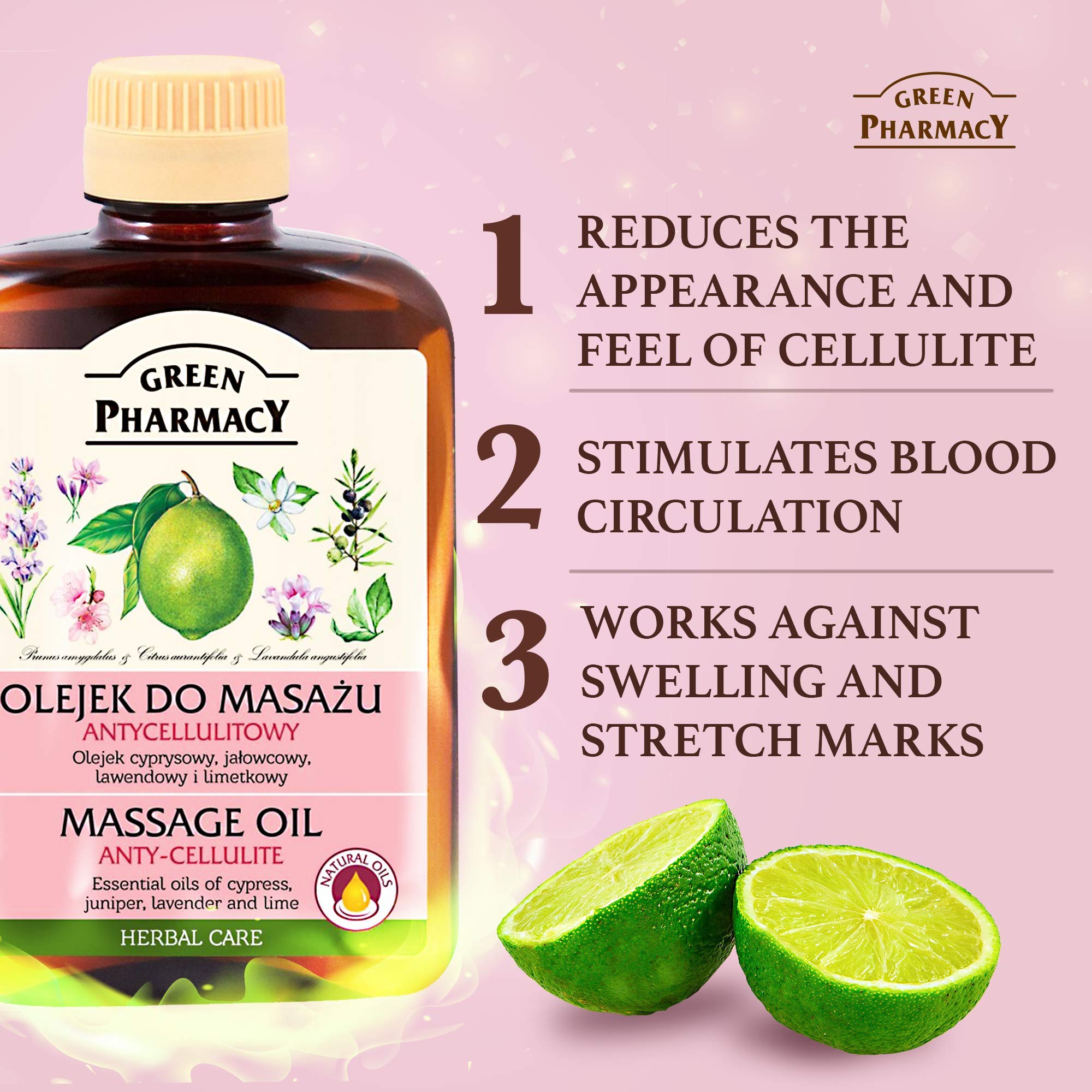 Ingredients: Juniper, Cypress, Lavender, Lime, and Almond Oils