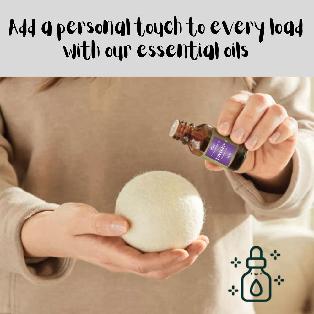 Eucalyptus essential oil bottle for laundry