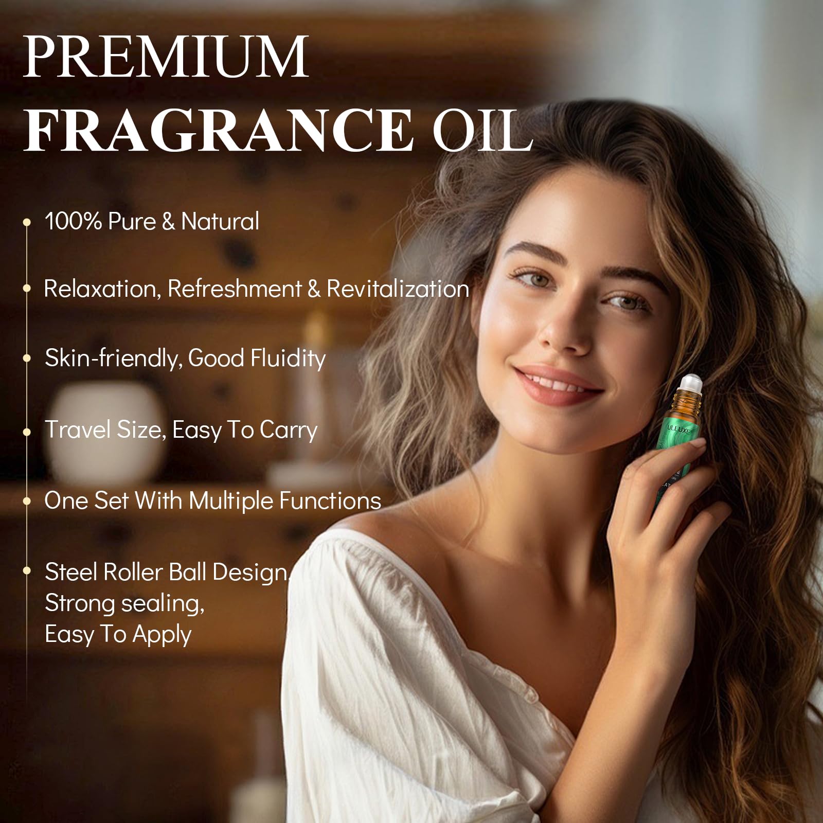 Tea tree essential oil roll-on - 10ml in amber glass