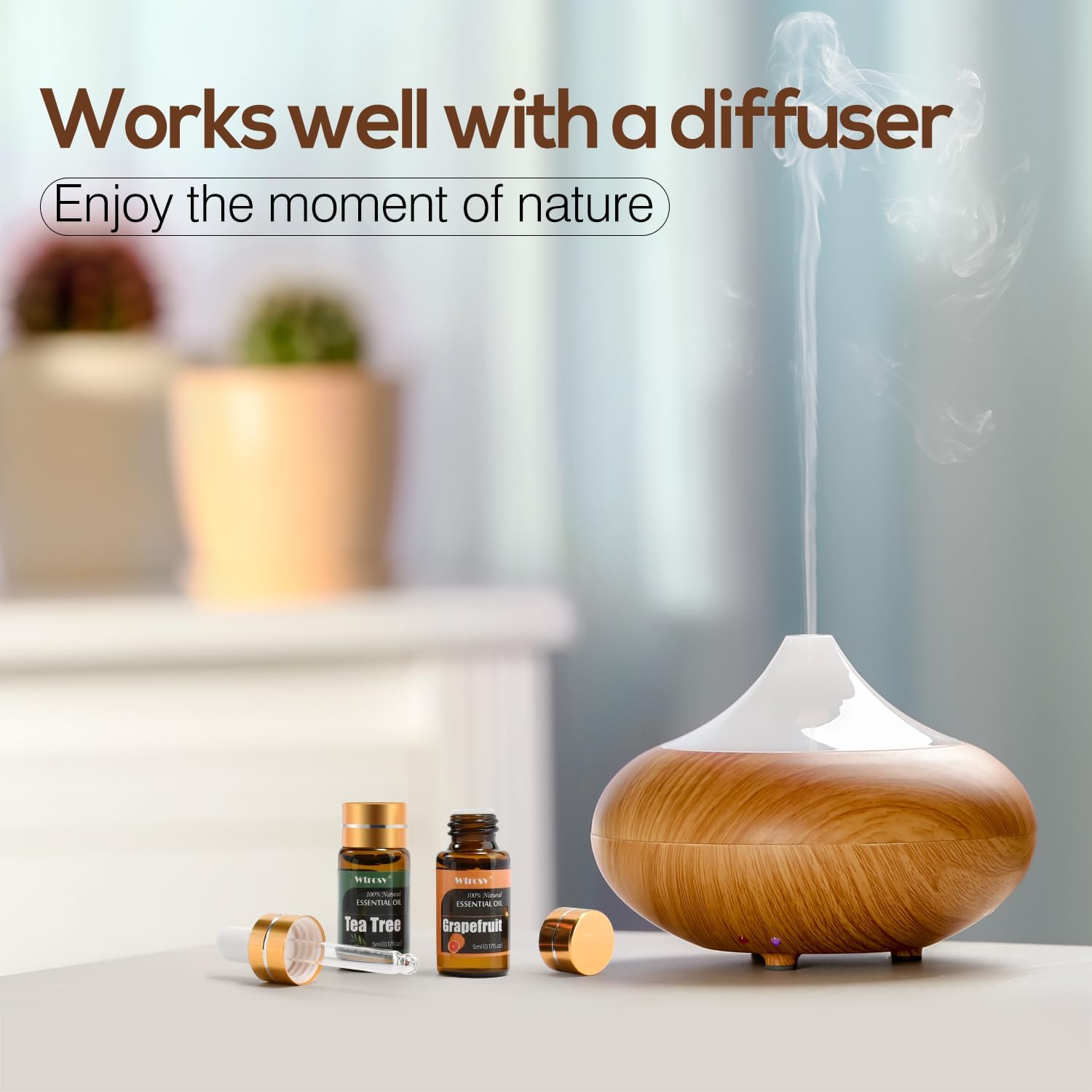 Cinnamon, Lemon and Eucalyptus oils trio