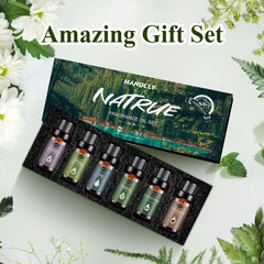Gift-ready packaging box for the Nature Scents essential oils set