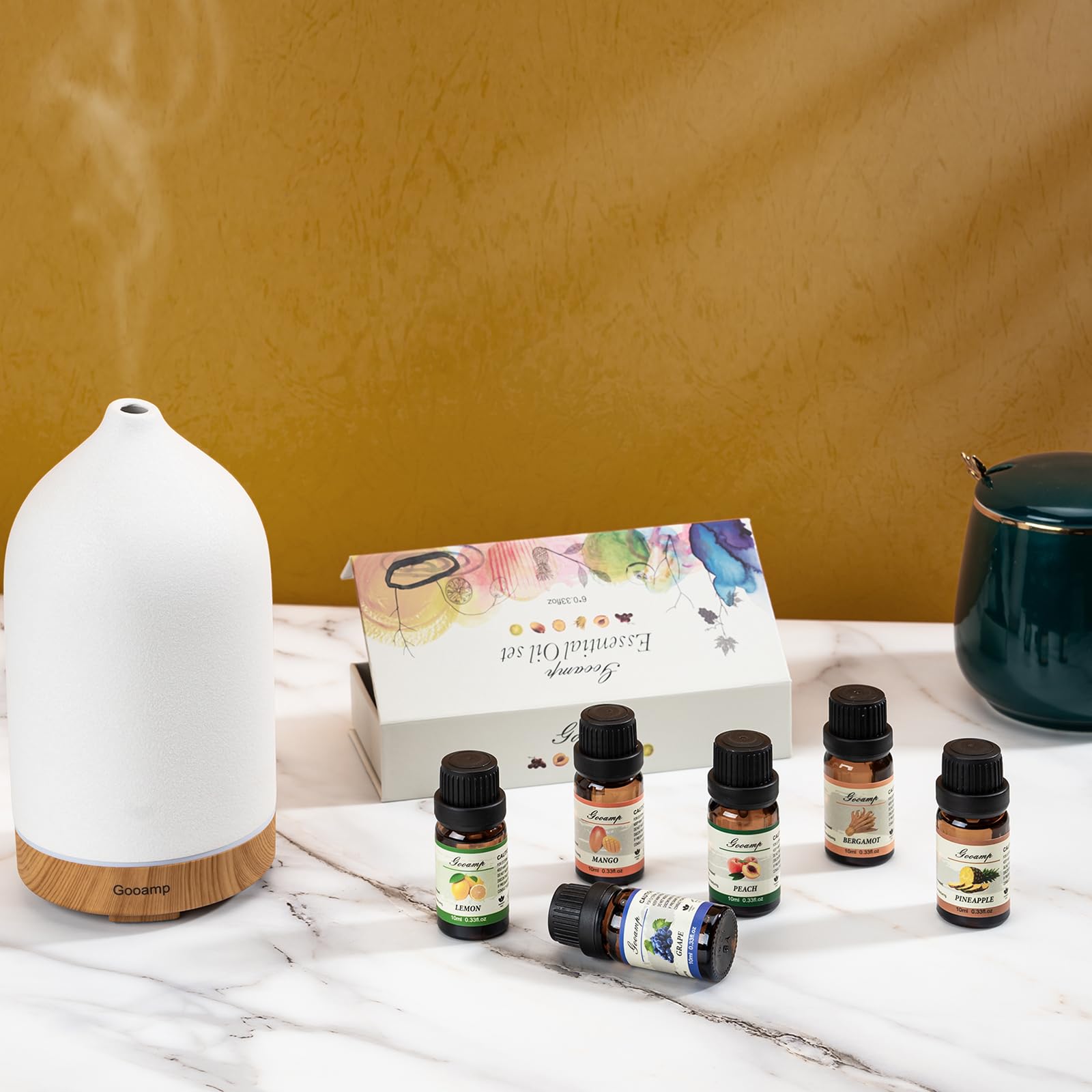 Mango essential oil bottle 10ml - Essential Oils Set Top 6