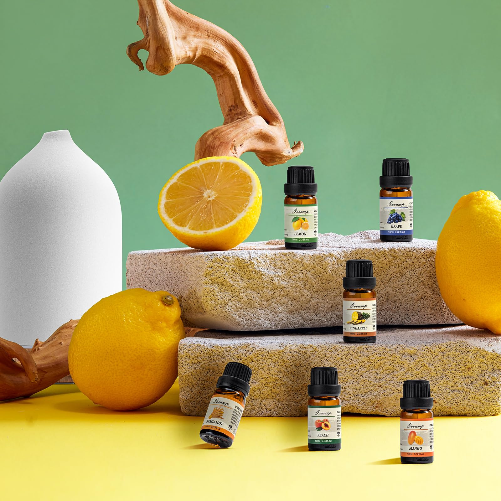 Peach and Plneapple essential oil blend 10ml - Essential Oils Set Top 6