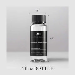 Ultrasonic diffuser oil bottle labeled Baccarat Rouge 540