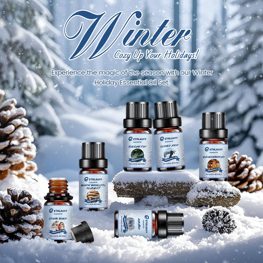 Gingerbread scented essential oil bottle for diffusers