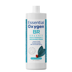 Essential Oxygen Brushing Rinse 32 oz Wintergreen bottle on a clean backdrop