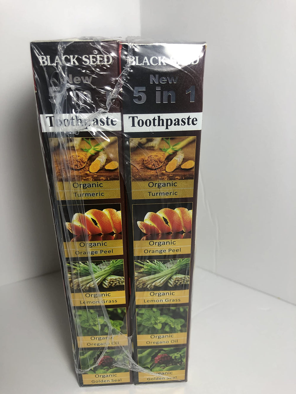 Six-pack of Essential Palace Black Seed Toothpaste 6.5oz tubes