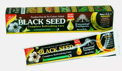 Box of Essential Palace Organic Black Seed Toothpaste 3-pack, 6.5oz tubes, fluoride-free