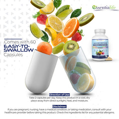 Natural ingredients turmeric and ginger suggesting immune support