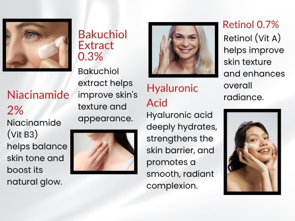 Essentially KateS Retinol Cream texture swirl highlighting creamy, fast-absorbing formula.