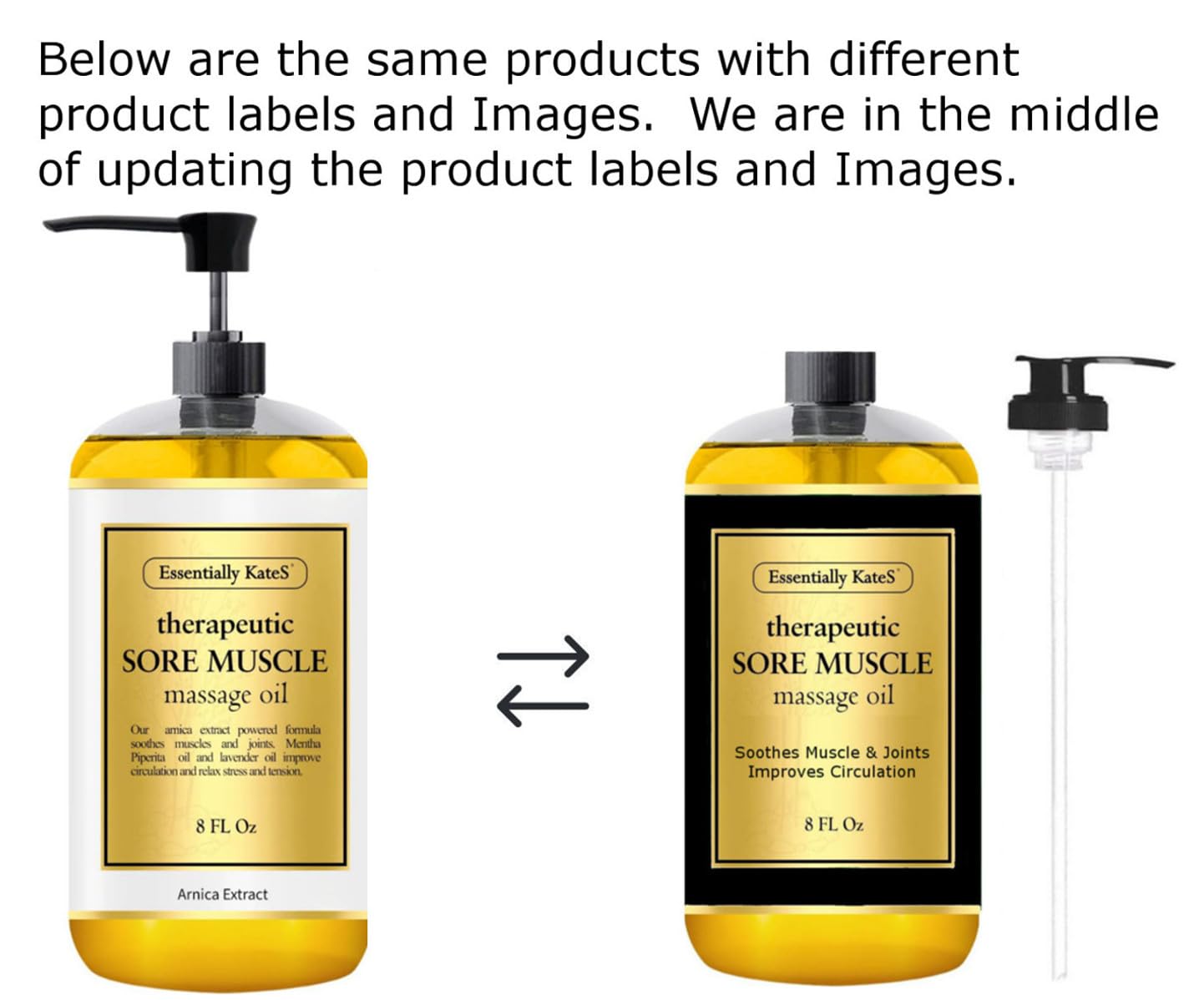 Oil featuring arnica, lavender, and grapefruit for circulation and soothing relief