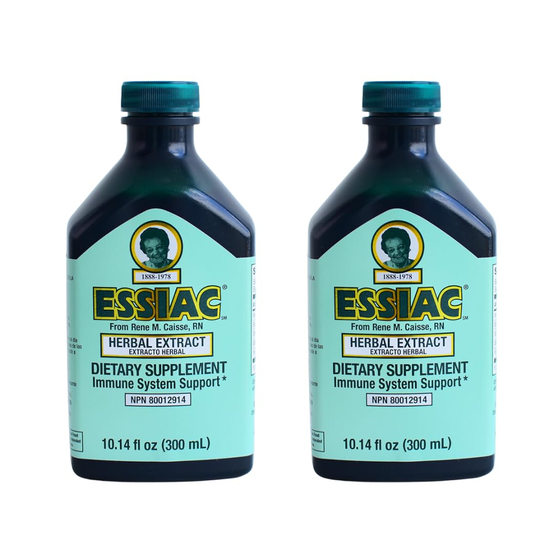 Essiac Original Herbal Liquid Extract bottle front view – 10.14 fl oz