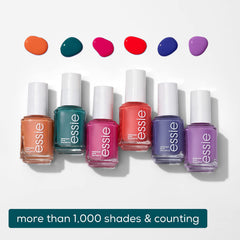 essie top coat and base coat bottles ready to finish a long-lasting shine