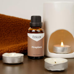Amber glass bottle with built-in eye dropper for essential oils