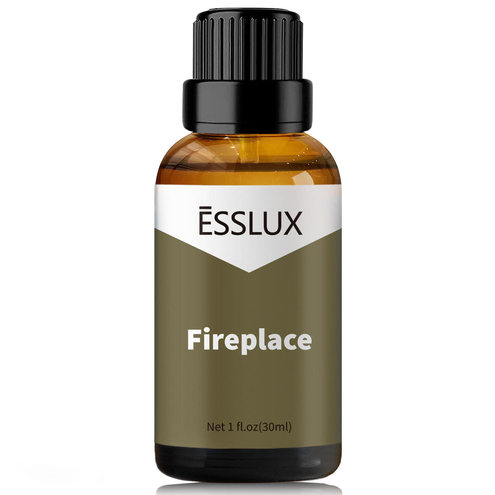 ESSLUX Fireplace fragrance oil 30 ml amber glass bottle