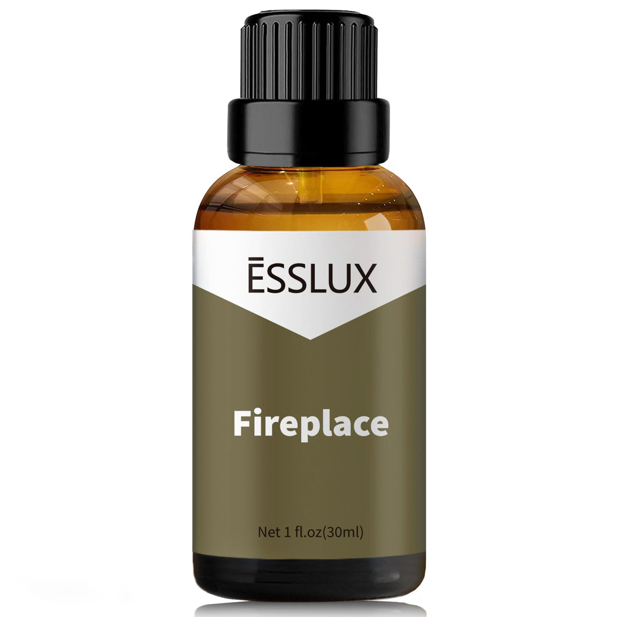 ESSLUX Fireplace fragrance oil 30 ml amber glass bottle