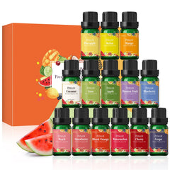 ESSLUX Fruity fragrance oils set bottle lineup for diffusers and DIY candles
