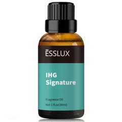 ESSLux Hotel Diffuser Oil IHG Signature bottle in amber glass with dropper