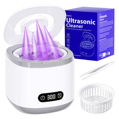 Estefanlo Ultrasonic Retainer Cleaner front view with LED timer
